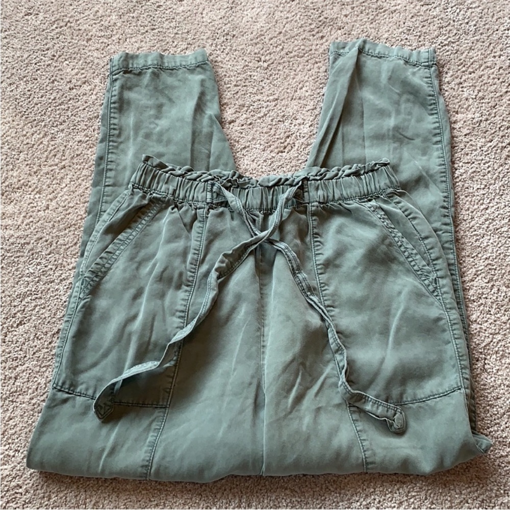 NEW Aerie Green Pants - Picture 4 of 5